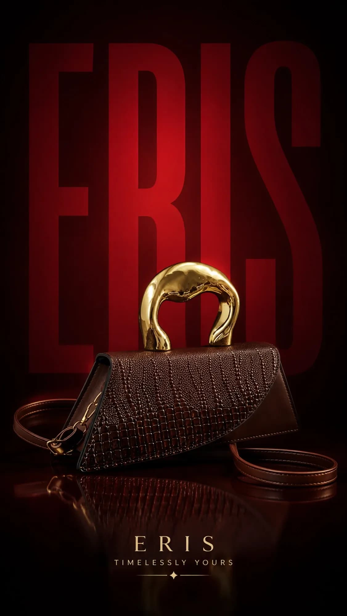 ERIS Spliced Square Shoulder Bag – Elegant Everyday Handbag