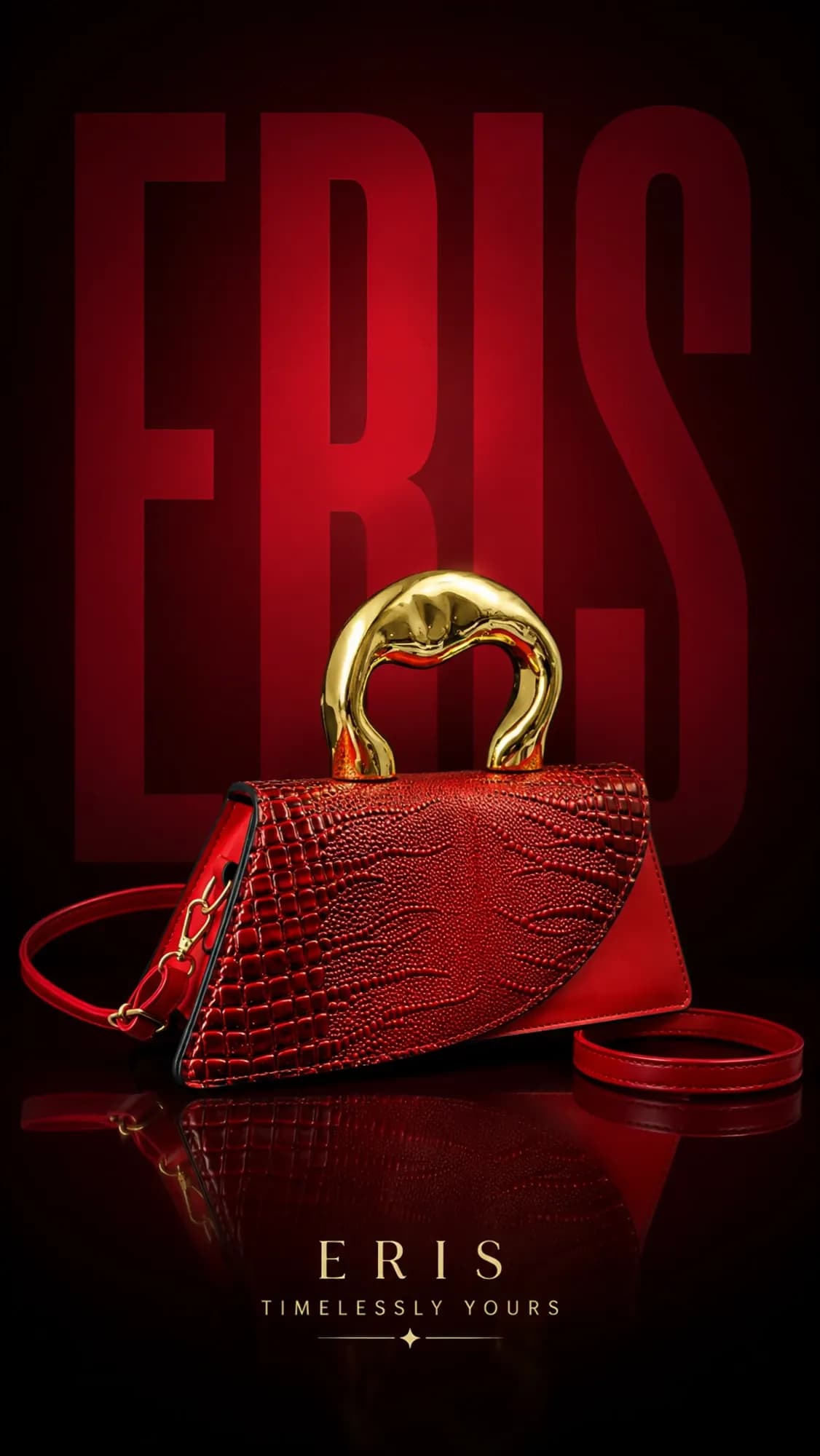 ERIS Spliced Square Shoulder Bag – Elegant Everyday Handbag