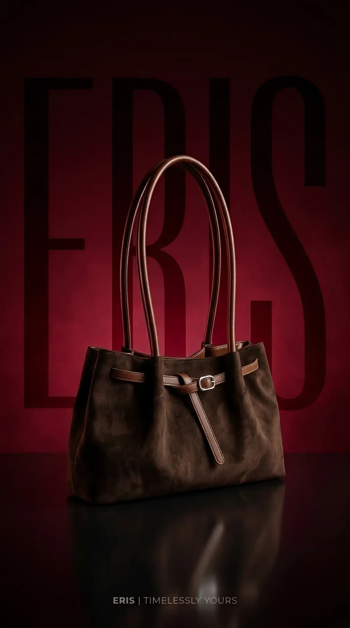 ERIS Large Stitch Detail Tote Bag – Everyday Shoulder Handbag